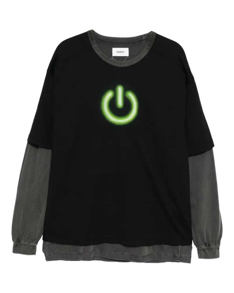 Doublet On&Off T-Shirt - Grau Grau