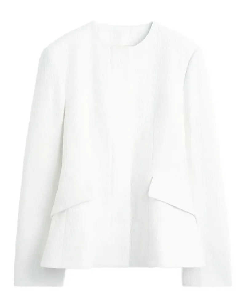 Totême Jacke mit GG-Jacquardmuster - Weiß Weiß