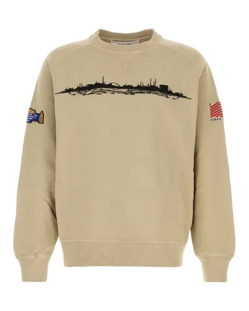 Golden Goose graphic-print sweatshirt - Nude Nude
