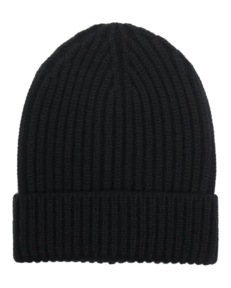 Dolce & Gabbana ribbed beanie - Schwarz Schwarz