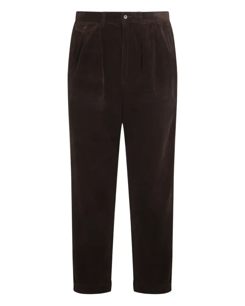 Ralph Lauren Cordhose mit Falten - Braun Braun