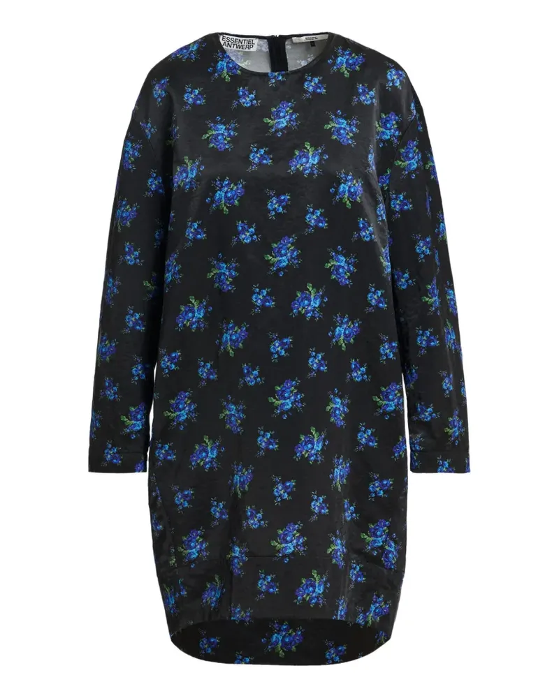 Essentiel Kambridge Minikleid - Schwarz Schwarz