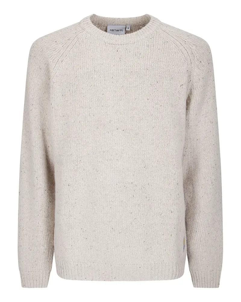 Carhartt WIP Anglistic speckled sweater - Nude Nude