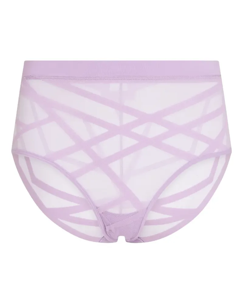Marlies Dekkers Slip mit hohem Bund - Violett Violett