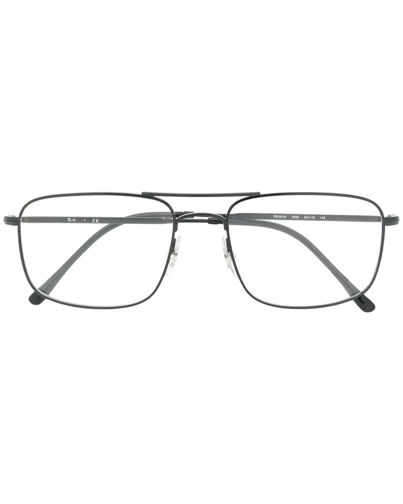 Ray Ban Klassische Pilotenbrille - Schwarz Schwarz