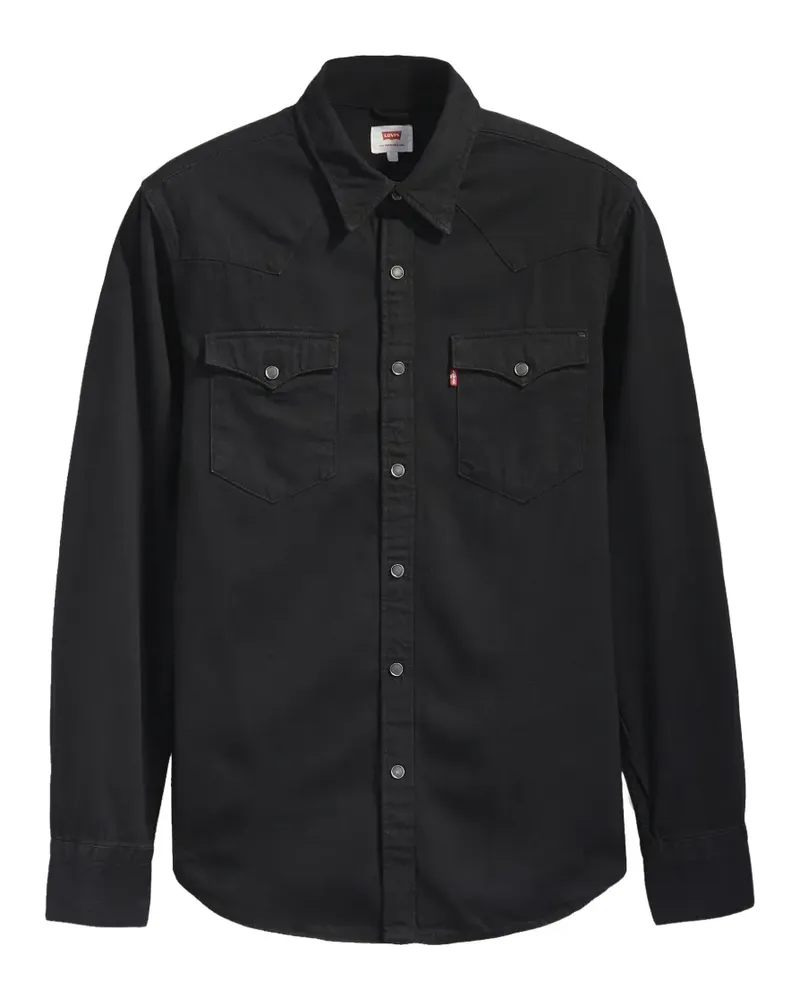 Levi's Barstow Western Hemd - Schwarz Schwarz