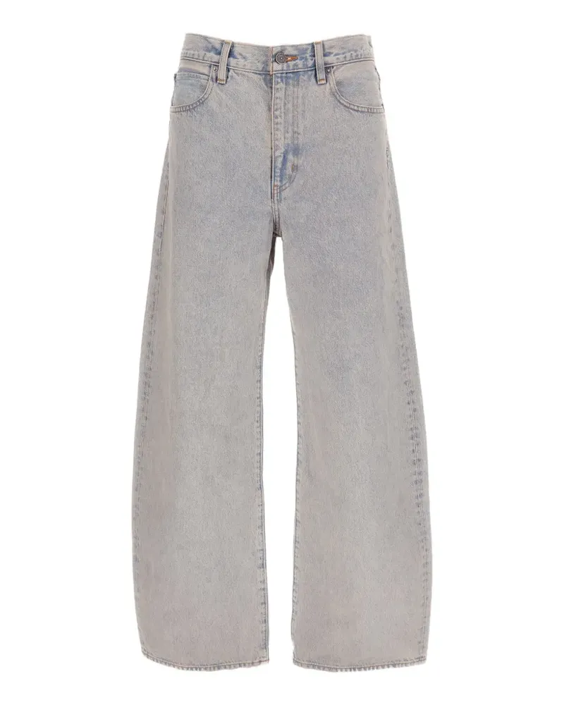 Frame Denim Barrel-Leg-Jeans - Blau Blau