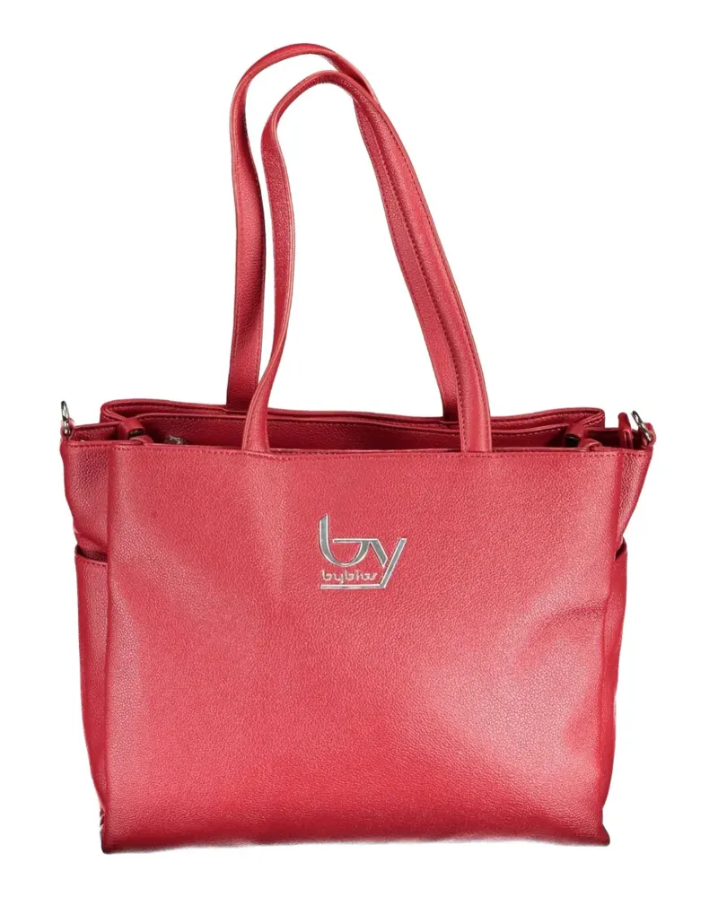 Byblos logo-detail shoulder bag - Rot Rot