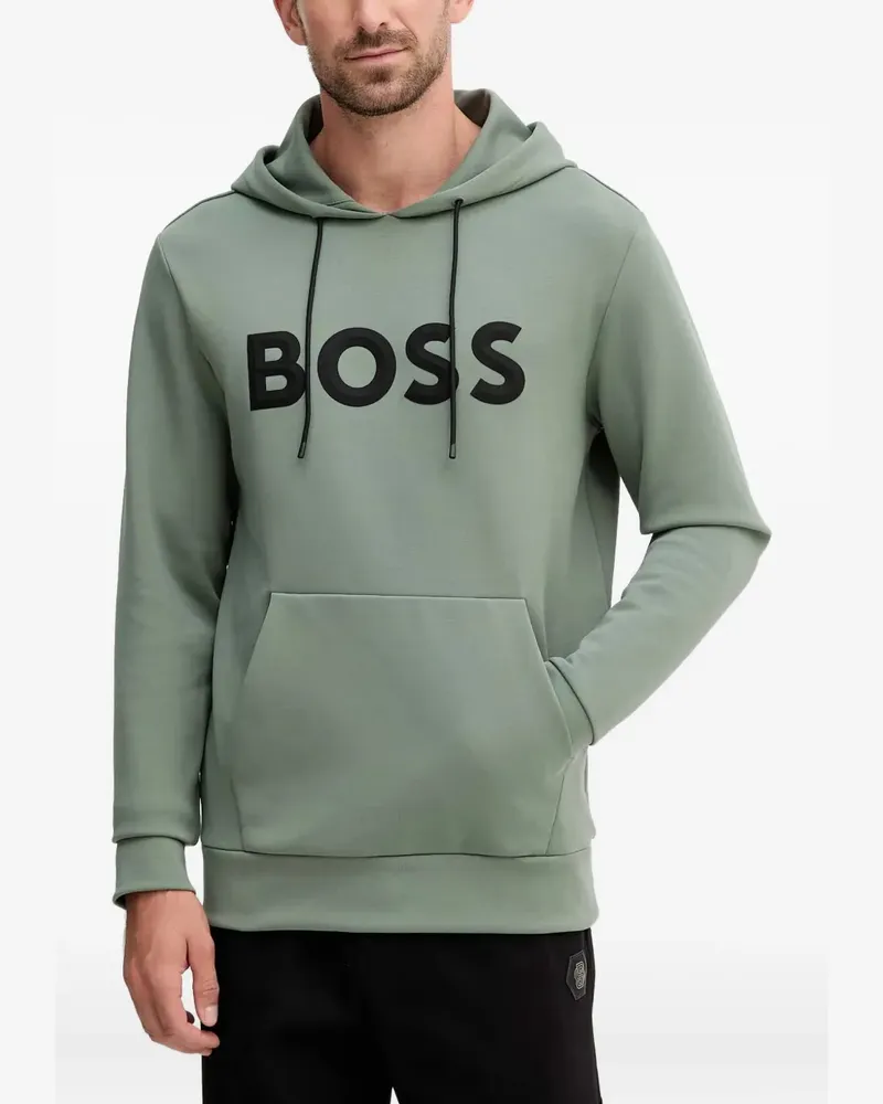 HUGO BOSS Hoodie mit Logo - Grün Grün