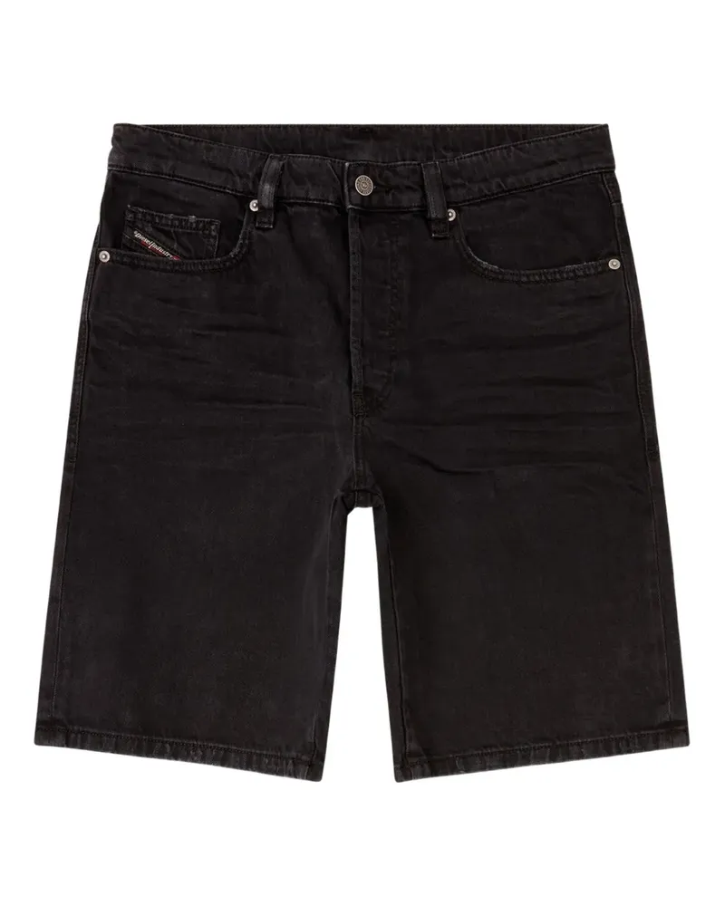 Diesel Shorts mit Logo-Patch - Schwarz Schwarz