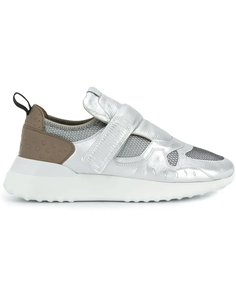 TOD'S Sneakers mit Netzeinsätzen - Silber Silber