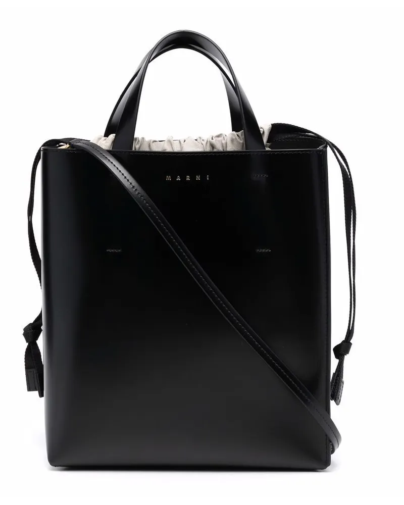 Marni Museo Handtasche - Schwarz Schwarz