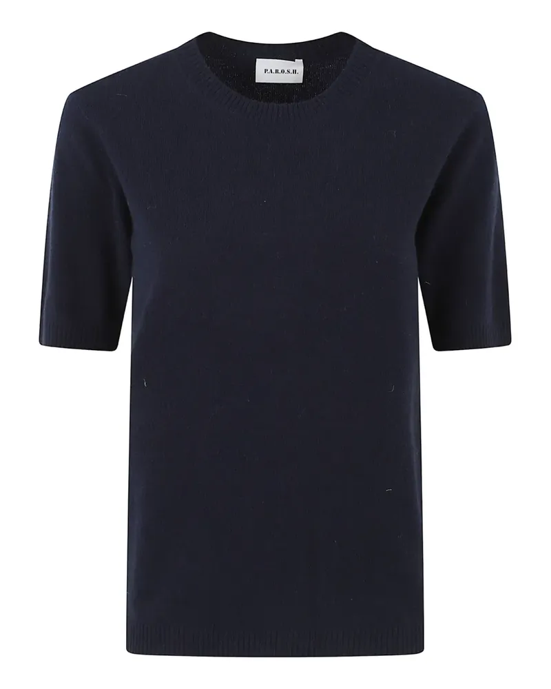 P.A.R.O.S.H. short-sleeve top - Blau Blau
