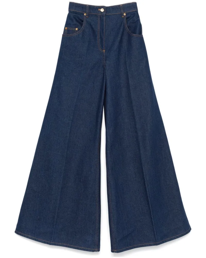 Nina Ricci Ausgestellte Jeans - Blau Blau
