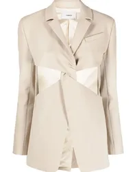 COPERNI Blazer mit Cut-Outs Nude