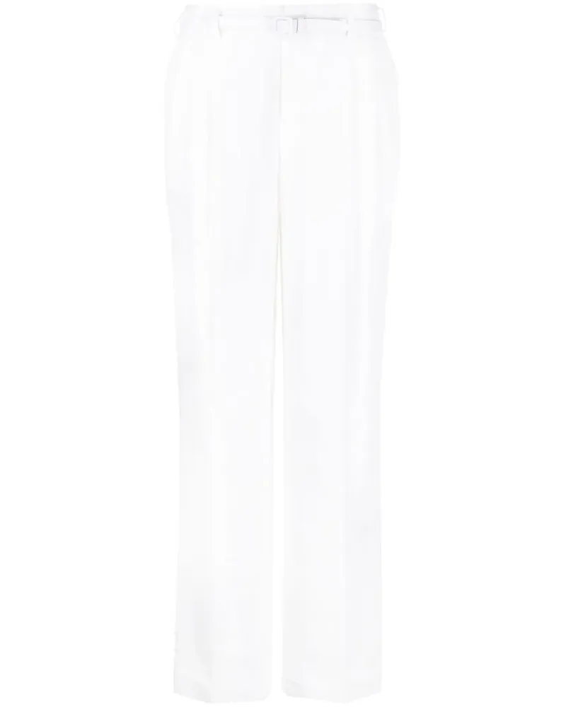 Ralph Lauren Stamford Leinenhose - Weiß Weiß