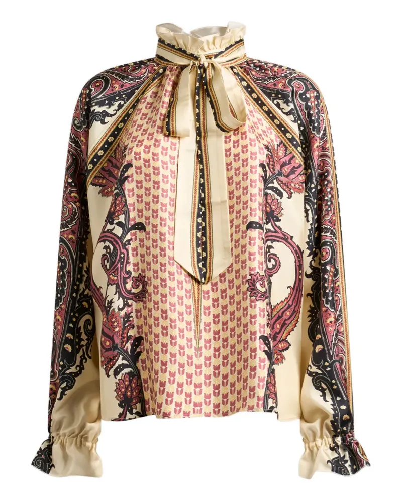 Etro Top mit geometrischem Muster - Nude Nude