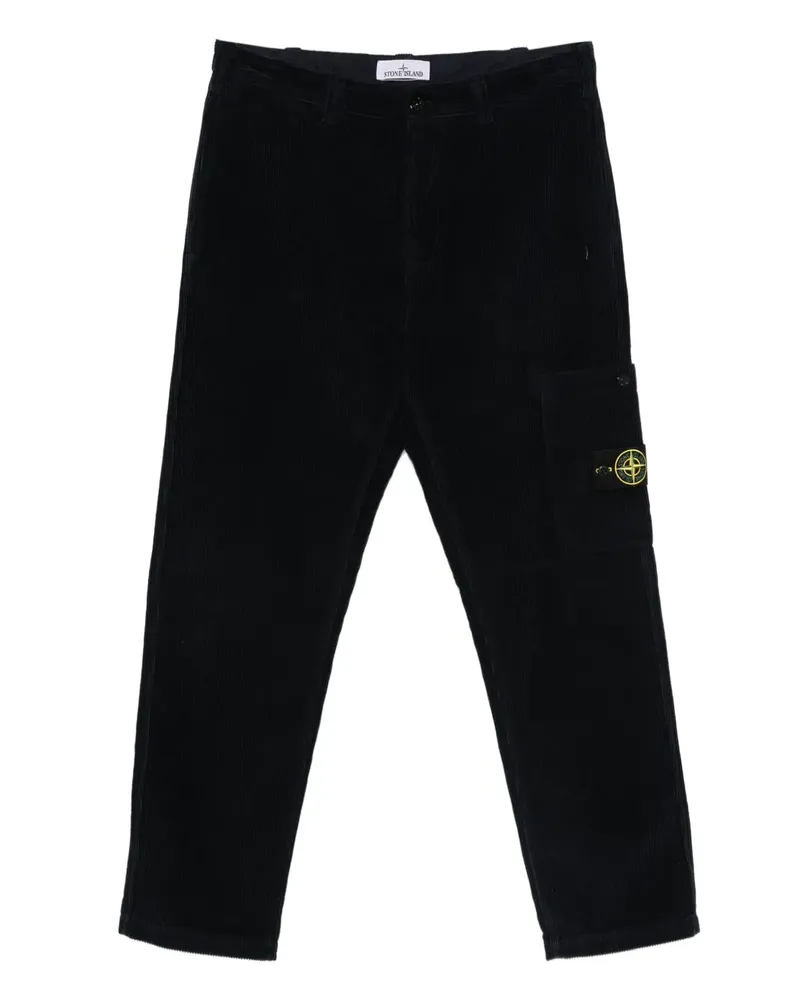 Stone Island Hose aus Cord - Blau Blau