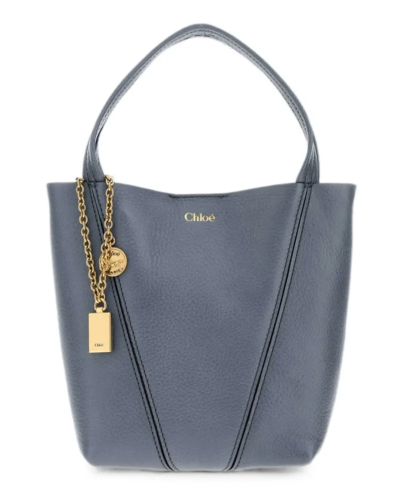 Chloé Kleine Spin Tote Bag - Blau Blau