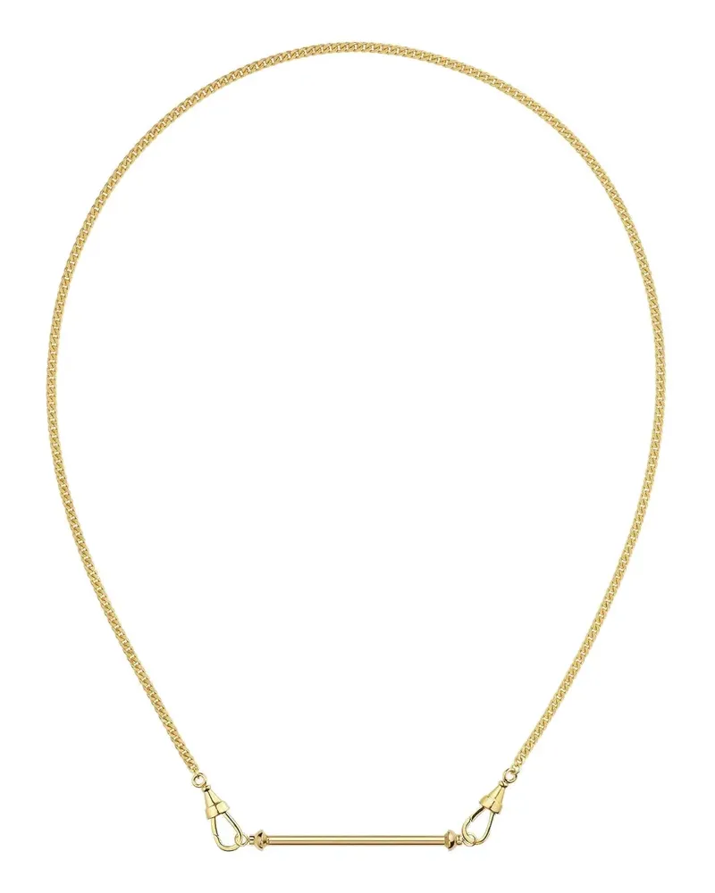 Marie Lichtenberg 18K Yellow Gold connector chain necklace Gold