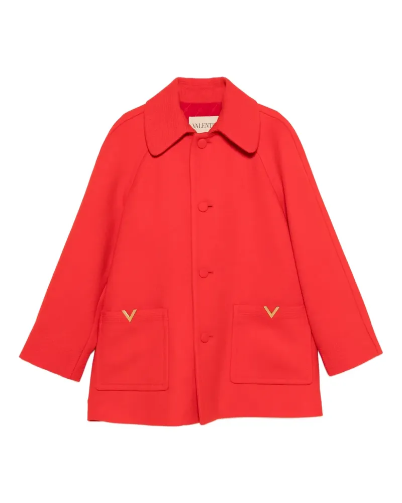 Valentino Garavani wool single-breasted coat - Rot Rot