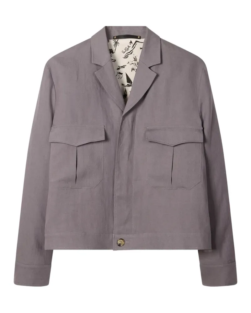 Paul Smith Jacke mit aufgesetzten Taschen - Grau Grau