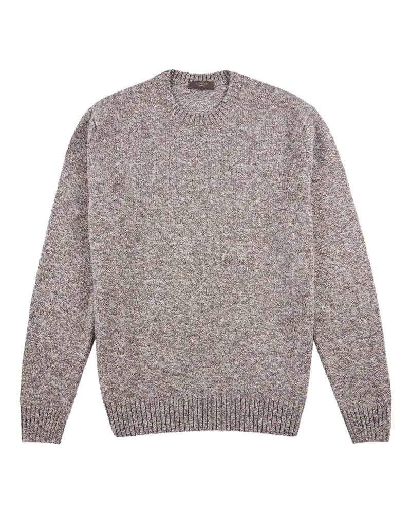 Zanone Geelong Pullover mit rundem Ausschnitt - Nude Nude