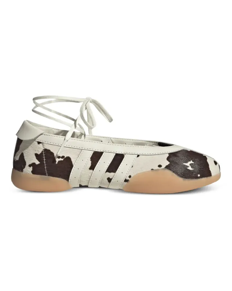 adidas animal-pattern sneakers - Nude Nude