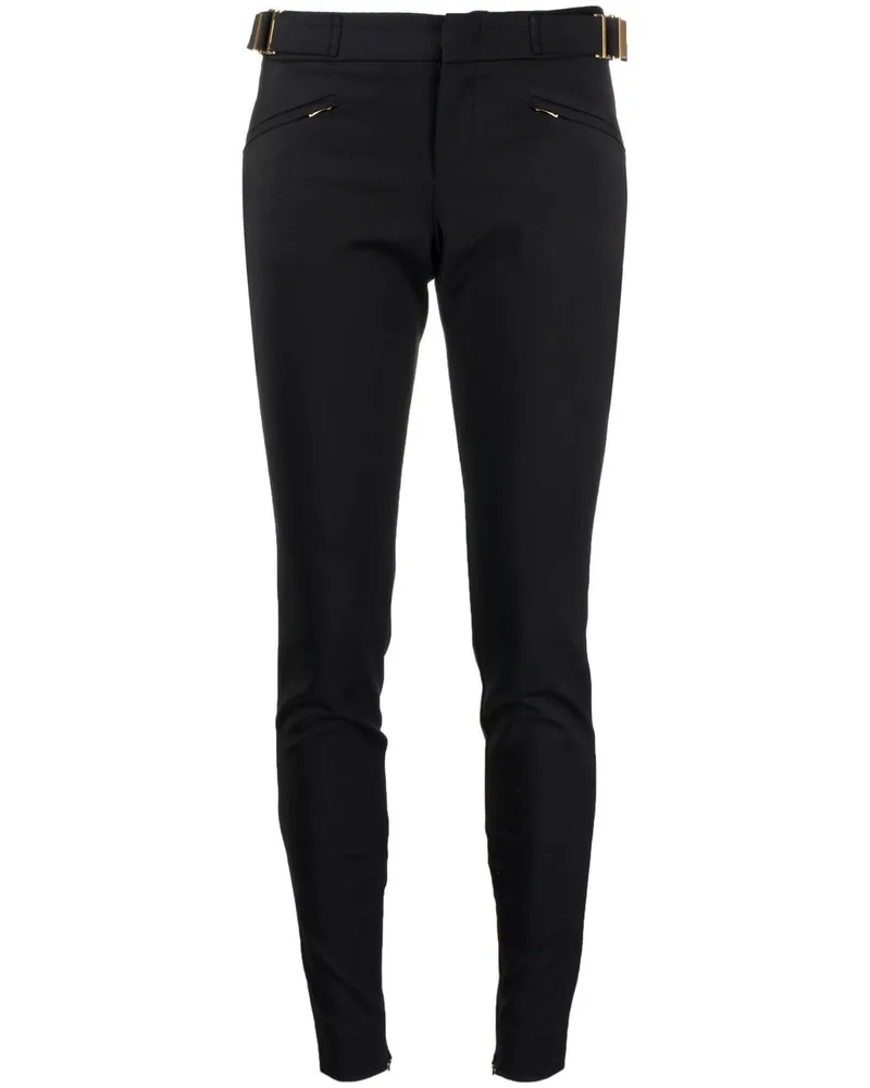 Gucci Hose mit Schnallenverschluss - Schwarz Schwarz