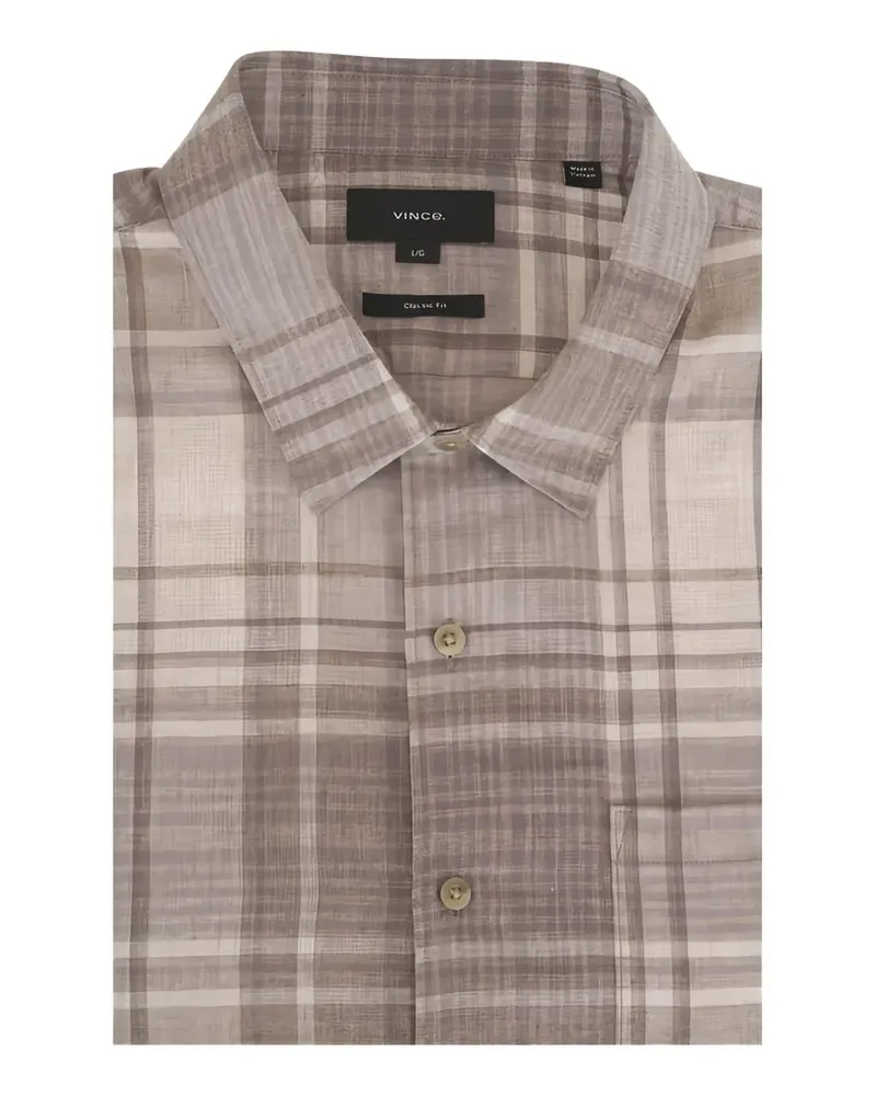 Vince Pullover mit Schalkragen - Weiß Weiß