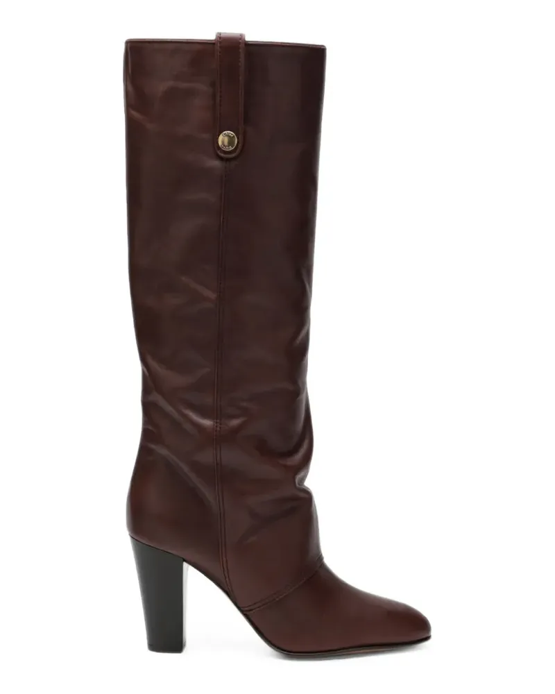 Chloé Anouk leather knee-high boots - Braun Braun