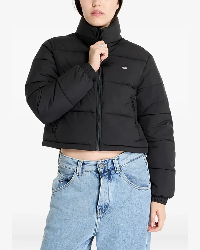 Tommy Hilfiger Essential Steppjacke - Schwarz Schwarz