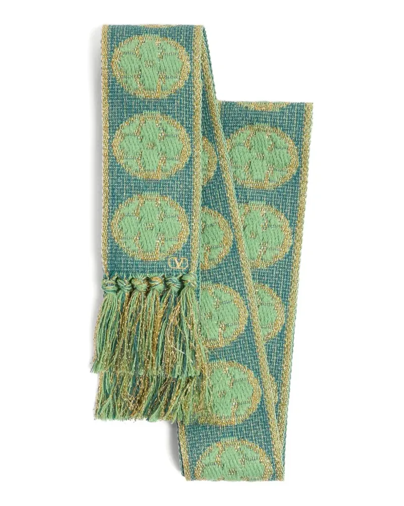 Valentino Garavani Antibes Schal - Grün Grün