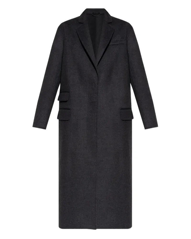 Tom Ford Einreihiger Mantel - Grau Grau