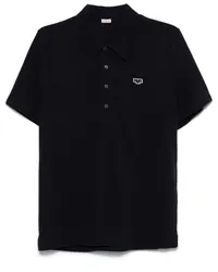 FURSAC Poloshirt aus Pikee Blau