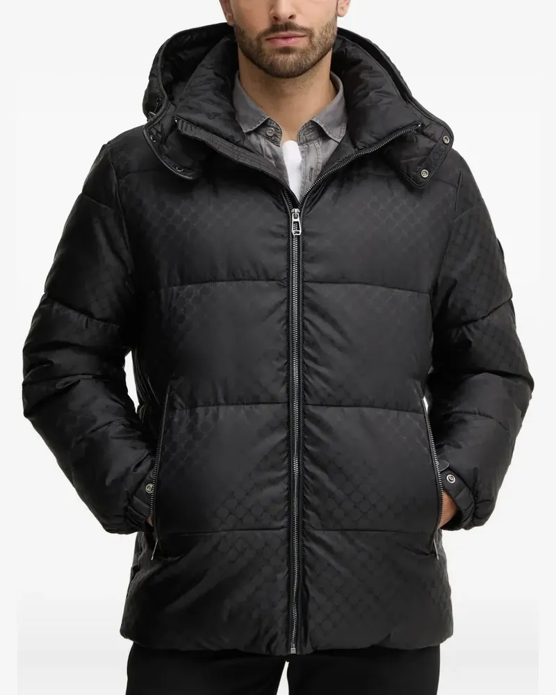 JOOP! Gesteppte Jacke mit Monogramm - Schwarz Schwarz
