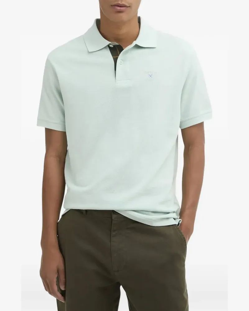 Barbour Tartan pique polo shirt - Grün Grün