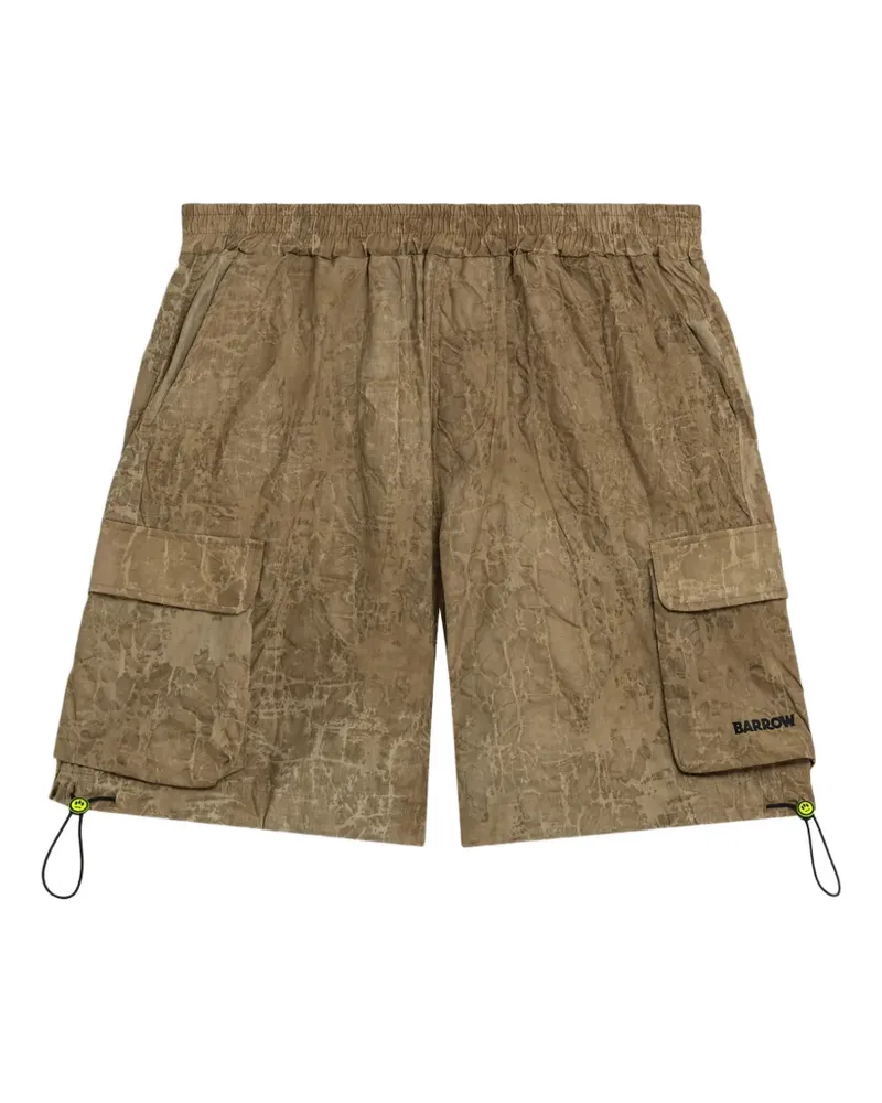 BARROW Cargo-Shorts mit Kordelzug - Braun Braun
