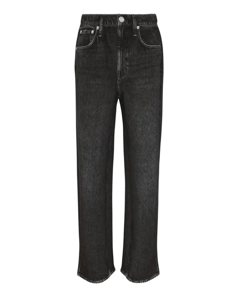 Rag & Bone Weite Miramar Jeans - Schwarz Schwarz