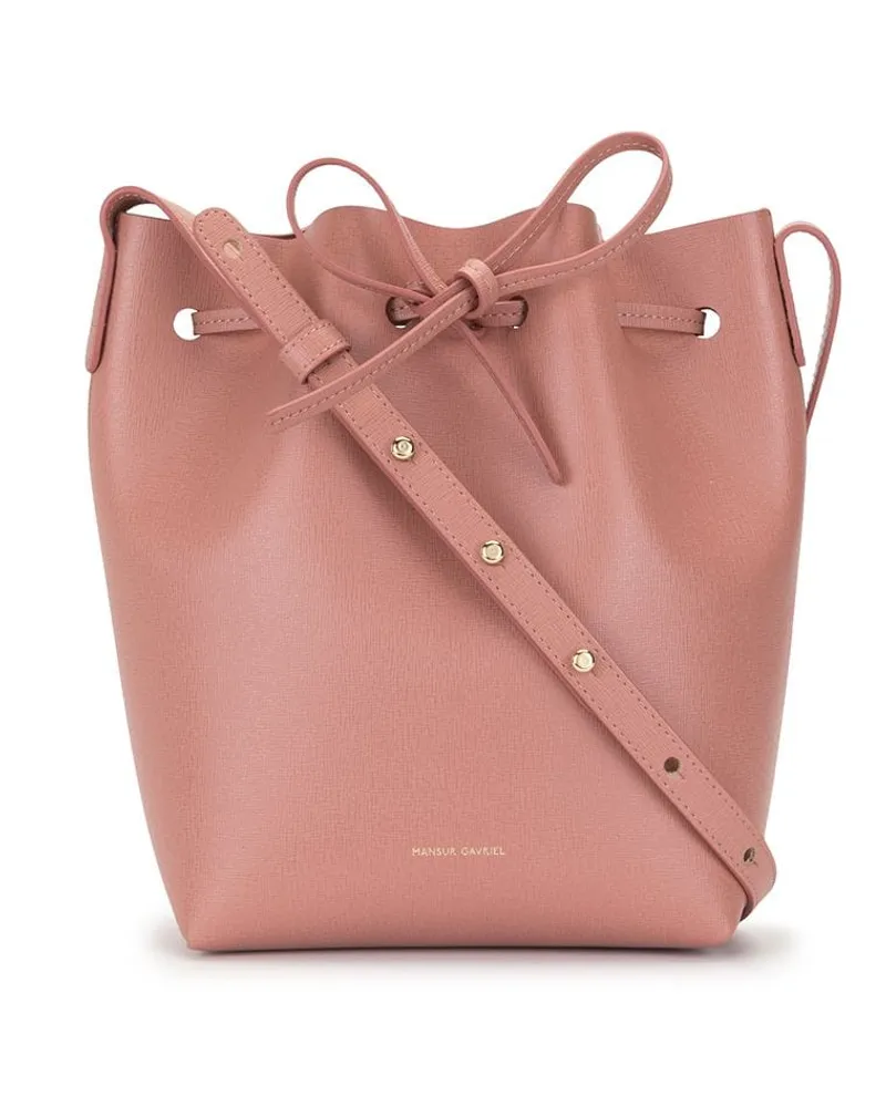 Mansur Gavriel Mini Beuteltasche Rosa