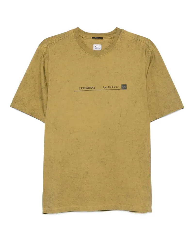 C.P. Company T-Shirt mit Logo - Grün Grün