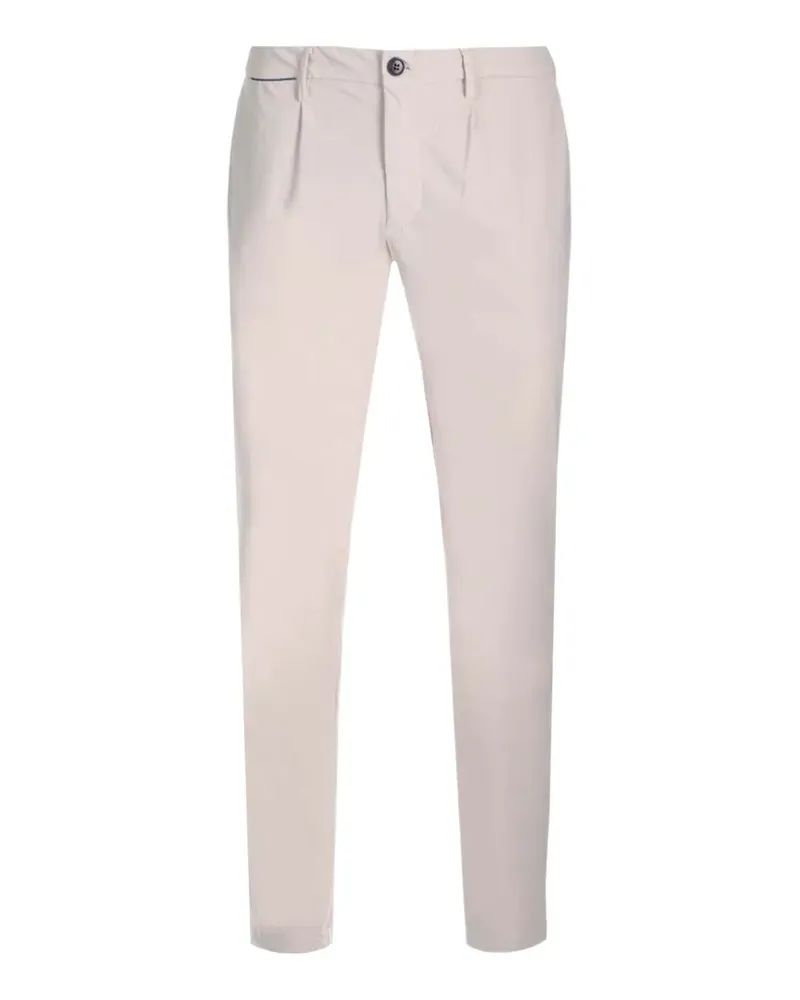 Al Duca D’Aosta 1902 stretch-design pleated trousers - Nude Nude