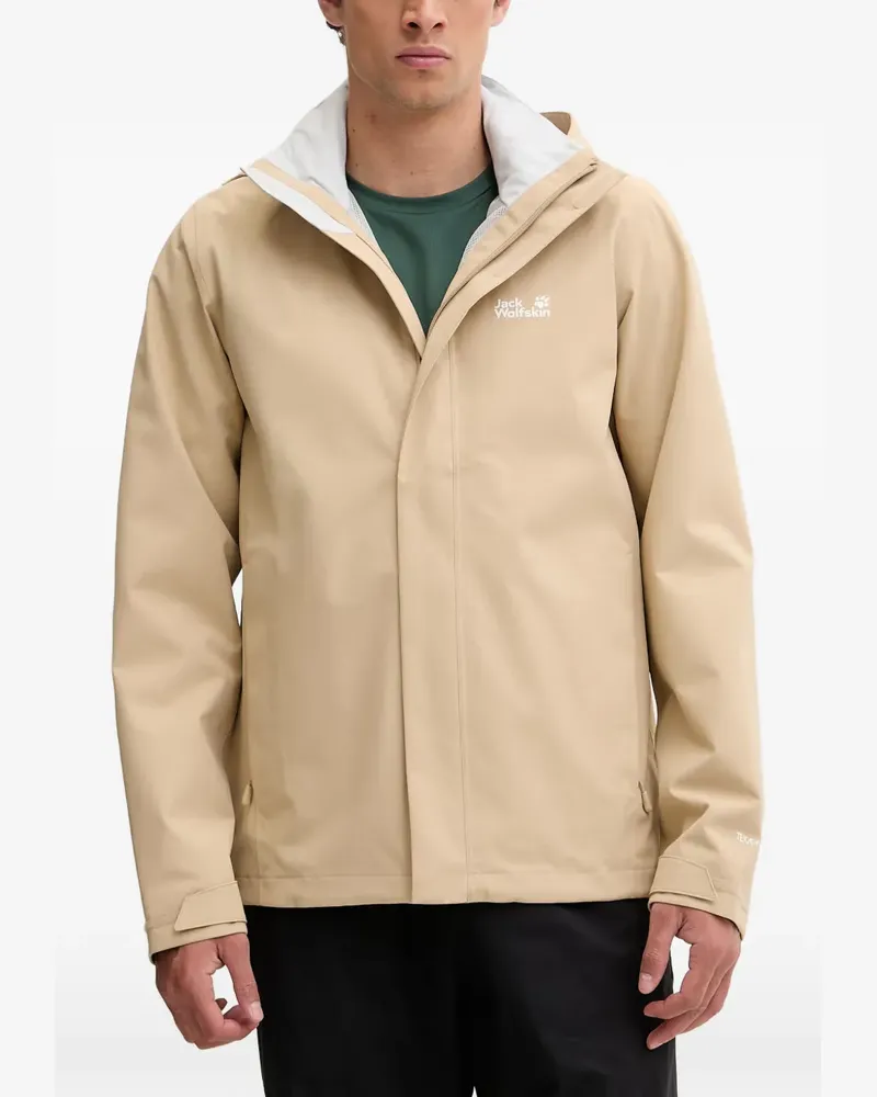 Jack Wolfskin Trailtime Sportjacke mit Logo-Print - Nude Nude