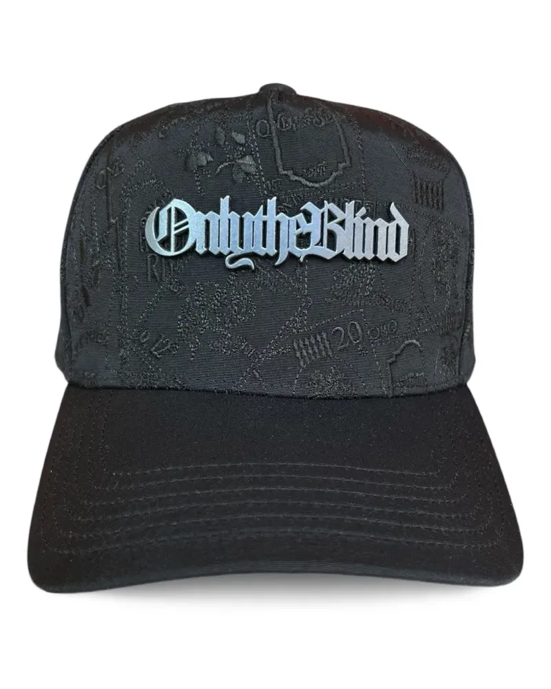 ONLY THE BLIND Baseballkappe mit Logo - Schwarz Schwarz