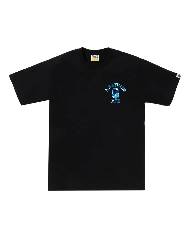 BAPE ABC Camo College T-shirt - Schwarz Schwarz