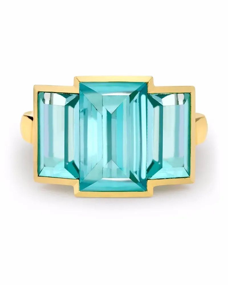 Pragnell 18kt Kingdom Gelbgoldring mit Turmalin Gold