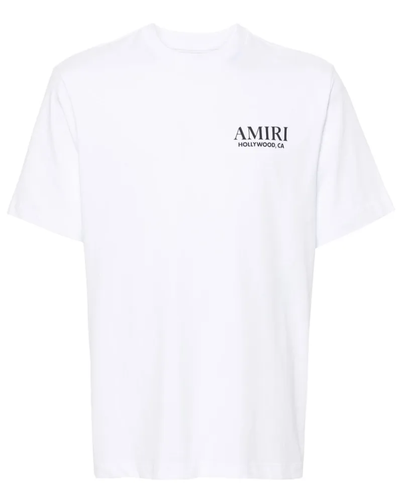 Amiri Bones Stacked T-Shirt - Weiß Weiß