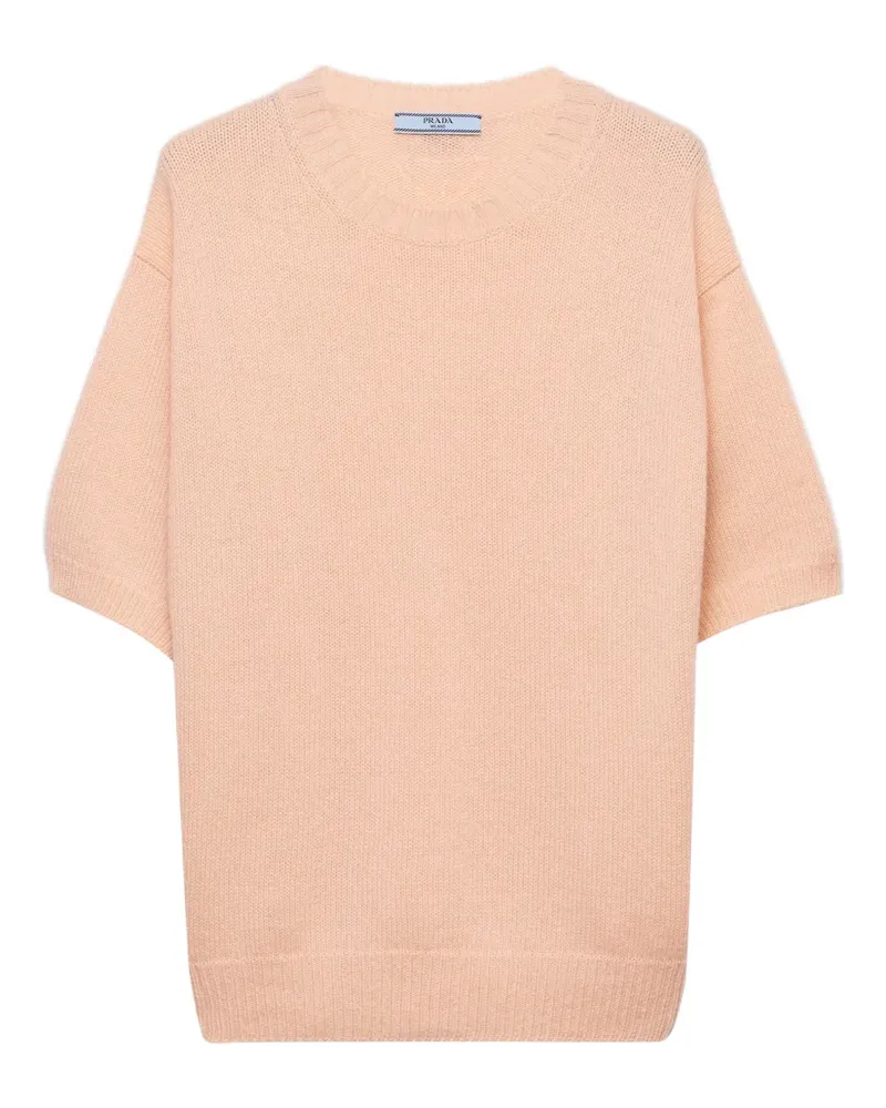 Prada Pullover mit kurzen Ärmeln - Rosa Rosa