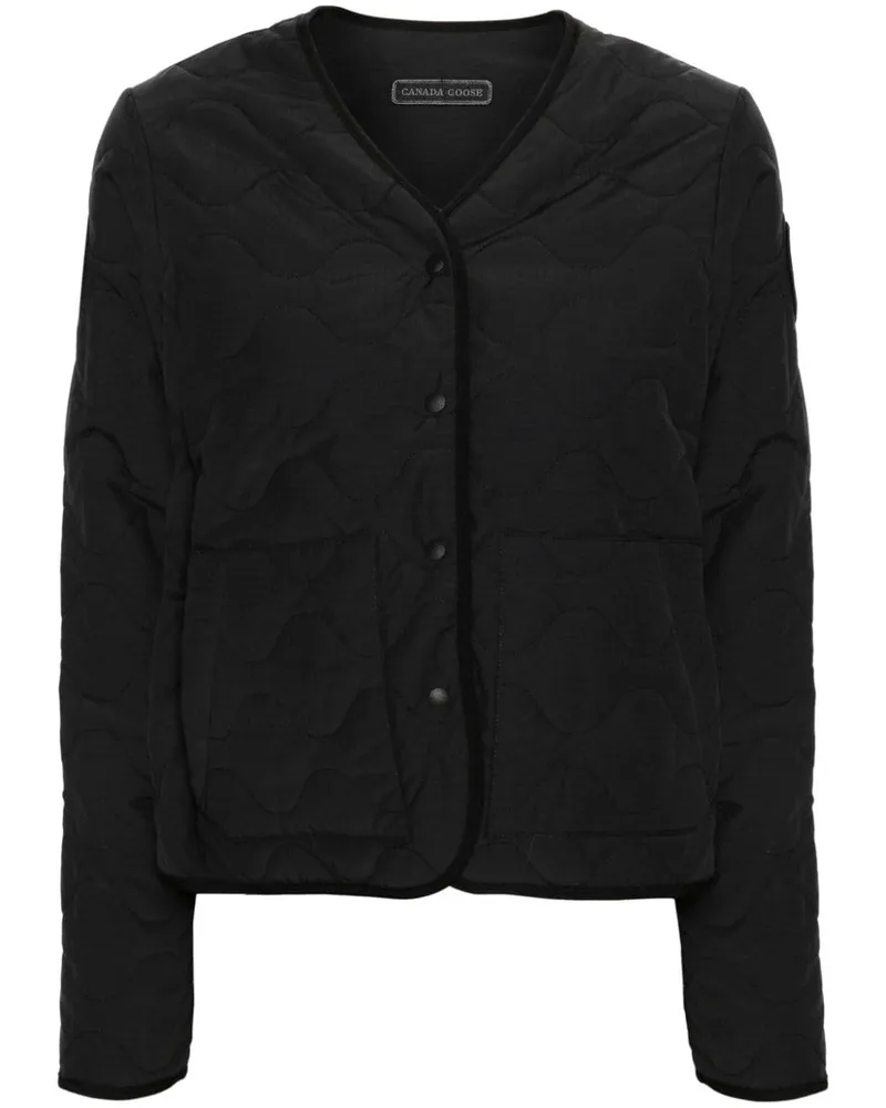 Canada Goose Annex Liner Jacke ohne Kragen Schwarz