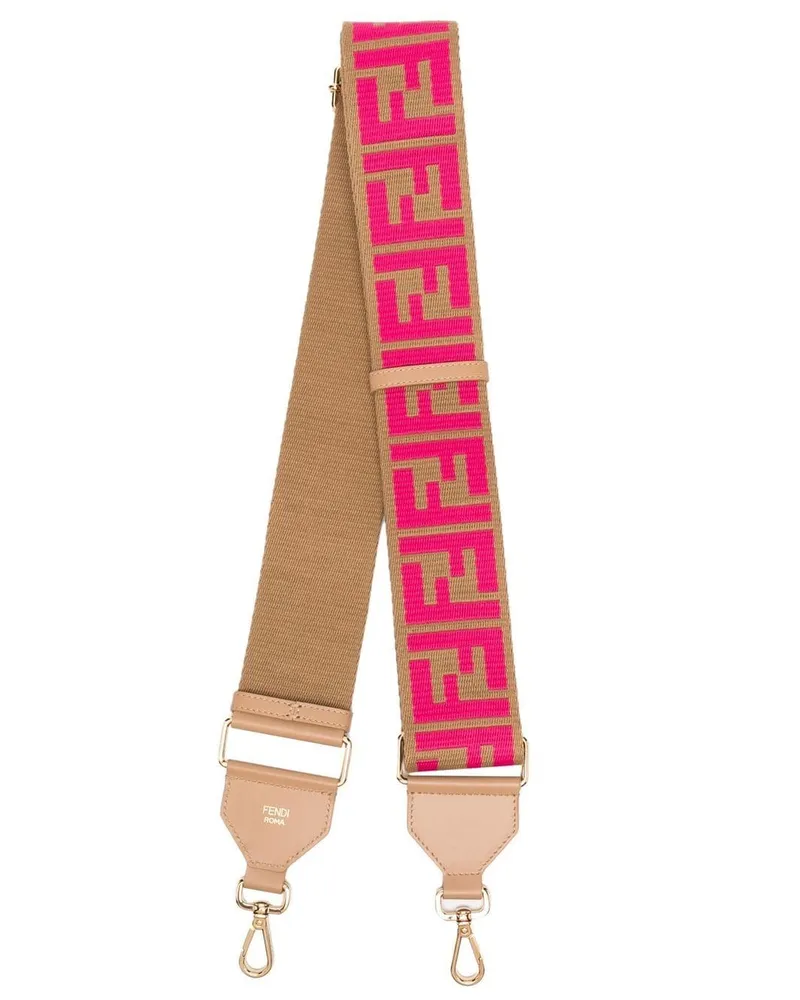 Fendi Strap You Schulterriemen - Braun Braun